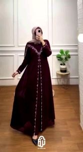 Gamis Ceruty Payet FW: Gaya Modern & Elegan