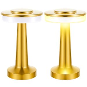 Portable Bar Table Lamp for Indoor/Outdoor5200mA Battery Rechargeable Cordless LED Table LampTouch 3 Colors Crystal Lantern Lamp for Living Room/Bedroom/Tabletop/Bar/Café/Camping Dining Room Decoration Ambient Light Portable Camping Lamp