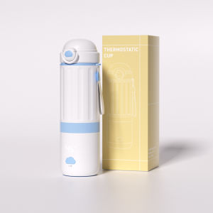 New Smart Thermos Cup – Portable Heating & Insulated for Baby Use