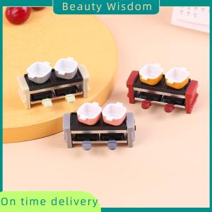 Beauty Wisdom 1:12 Dollhouse Miniture Barbecue Rack Kitchen Cookware Model Accessories