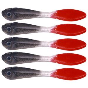 5pcs Artificial Baits 7cm 2.2g Wobbler Fishing Baits Double Color Fishing Lures Swimbait Lures Fishing Tackle Accessory