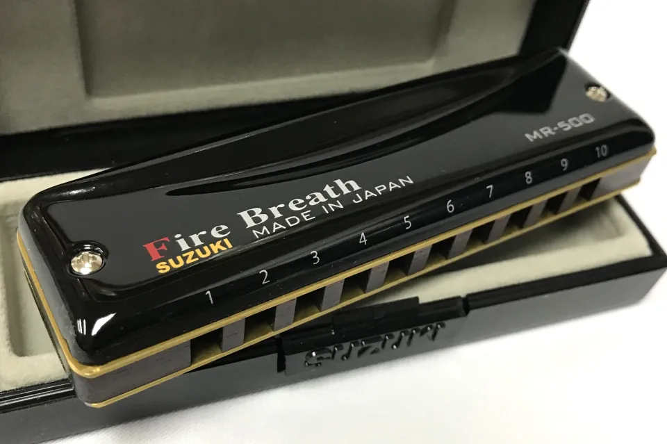 Harmonica Suzuki Fire Breath MR-500. Made in Japan | Lazada Singapore