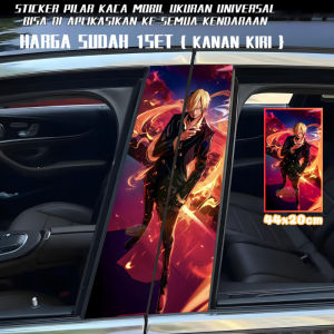 Ready Stock Car sticker PE film Cover Stripe Car Door Center Column Pillar sticker Car Window Middle 120 Sanji