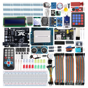 2023  Boxed Makerlab Upgraded Starter Kit for Uno R3 DIP with PDF Manual Lessons Compatible with Arduino Applicable to embedded motherboard learning laboratory teaching