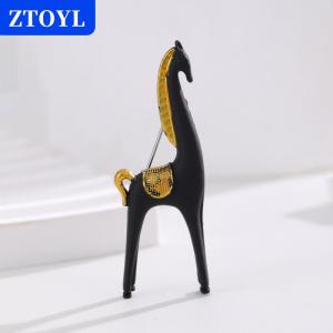 [COD]🔥🔥🔥ZTOYL New Creative Animal Horse Brooch Fashion Personality Pony Pin Men And Women Accessories Holiday Gift