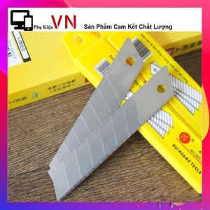 Dao rọc giấy nhỏ mini Dao cắt giấy văn phòng kim loại thép không rỉ bền đẹp tiện ích lưỡi dao sắc bén chất liệu cứng cáp