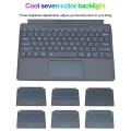 Bàn phím máy tính bảng 3 chế độ ánh sáng tương thích Bluetooth 5.0 Bàn Phím Phụ kiện PC Bàn phím từ tính cho bề mặt PRO8/x/PRO9. 