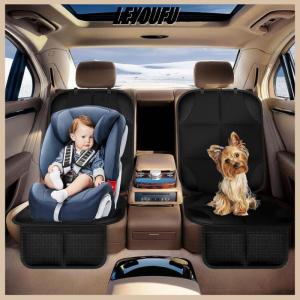 LEYOUFU Ghế Xe Bao Gồm Bảo Vệ Cho Trẻ Em Trẻ Em Trẻ Em Phổ Tự Động Phía Sau Chỗ Ngồi Bao Gồm Pad Bảo Vệ Chân Xe Đệm Phụ Kiện Xe Hơi