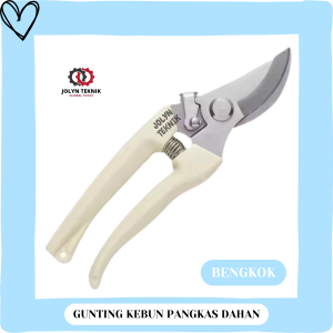 GUNTING KEBUN PANGKAS DAHAN RANTING POHON DAUN MODEL LURUS & BENGKOK UNTUK BERKEBUN ATAU RUMAHAN