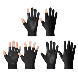 Ice Silk Gloves for Cycling and Outdoor Activity Nonslip for Secure Handling Biking Cyclists & Gym Enthusiasts Daily Use