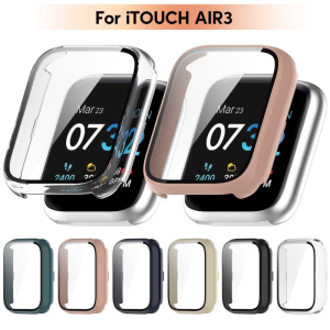 Vỏ bảo vệ cứng cho iTouch không khí 3 bảo vệ màn hình không thấm nước vỏ khung Smartwatch nhà ở miếng dán Film thủy tinh phụ kiện