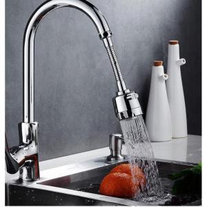 Đầu vòi tăng áp quay 360 độ inox SUS 304 không rỉ  gắn vòi nước bồn rửa bát tuỳ chỉnh độ xoè nước Vuadienmay