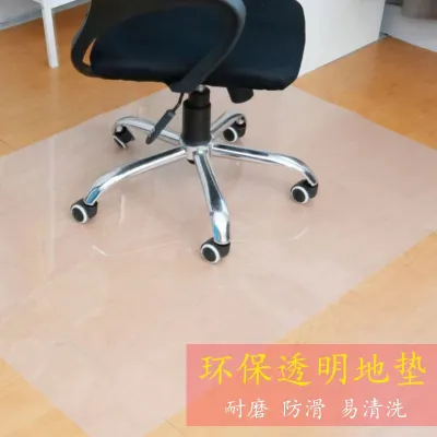 [SG stocks] PVC Matte Desk Office Chair Floor Mat Protector for Hard Wood Floors chair Rug Anti Scratch