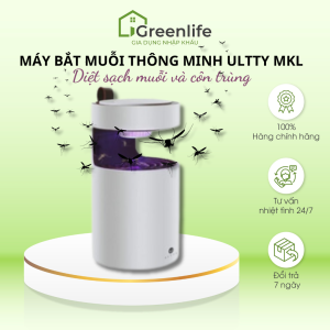Máy Bắt Muỗi Điện Tử Sinh Học U-LTYY MKL Diệt Côn Trùng An Toàn Không Chứa Hóa Chất - Gói Đơn - Gia Dụng Nhập Khẩu