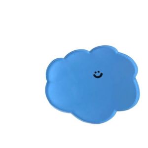 WENTIVV 4Pcs  Decoration Cartoon Acrylic Coaster Cute Heat Resistant Table Cup Pad Creative Anti-Scald Insulation Bowl Mat Kitchen