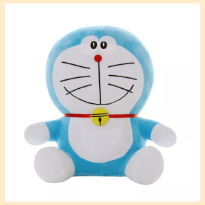 25/50cm/70cm Doraemon Cartoon Cute Plush Toy Baby Kids Doll Mainan Anak Patung Plushie Stuffed Toys For Birthday Gift