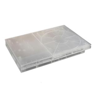 Full Housing Shell Transparent Case Repair Parts for Slim Replacement Cover Gaming Accessory Console NOT Include