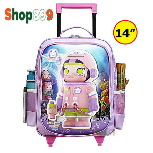กระเป๋านักเรียน กระเป๋าเป้ล้อลากเด็ก กระเป๋าเป้สะพายหลัง กระเป๋าเด็ก 12 นิ้ว 14 นิ้ว 16 นิ้ว Space อวกาศ รุ่น SP63