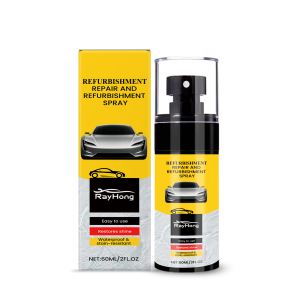 Rayhong automotive plastic refurbishment spray automotive interior plastic coating refurbishment polishing maintenance coating spray