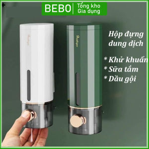 Hộp đựng dung dịch sát khuẩn sữa tắm dầu gội treo tường tiện lợi