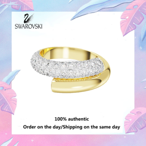💖 Swarovski 💖 Ladies Fashion 5668815 Dextera Gold plated diamond ring Valentine gift Birthday gift