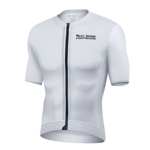 WEST BIKING Cycling Jersey Sports Racing Short Sleeve Motorcycle Jerseys For Bike T-shirt Quick-drying Breathable Summer Mens Cycling Clothing