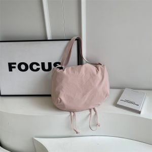 Womens Versatile Sling Bag with Drawstring Closure and Adjustable Shoulder Strap Ideal for Travel Work and Casual Events in Multiple Colors