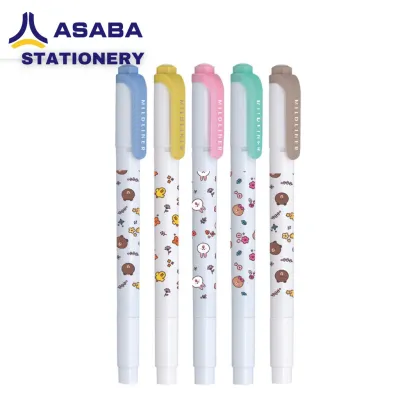 Asaba Stationery - Zebra Mildliner Pen/Highlighter Pen/Penanda Warna Series Line