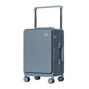 JUPITER FLY Luggage 20 aluminum frame Side opening suitcase With 360° rotating wheel TSA Lock