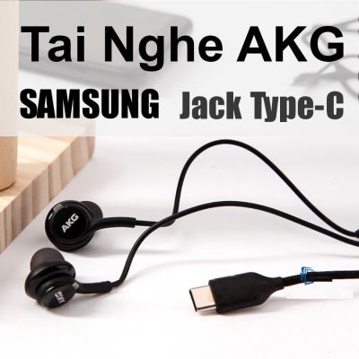 Chuẩn Zin Tai nghe Samsung A.K.G chân cắm TypeC dùng cho Sam.sung Galaxy S21 / s21+ /s21 Ultra / S20 / S20FE / Note 10 -Bảo Hành 12 Tháng đổi mới - Happy Shop