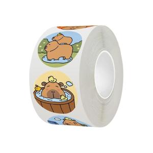 500 cái nhãn dán capybara nhãn dán thẩm mỹ chống nước cho chai nước Album ảnh Tạp Chí sổ lưu niệm Xe Hơi Máy tính xách tay
