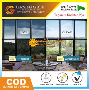 STICKER KACA FILM RAYBEN / KACA FILM MOBIL / KACA FILM ANTI GORES / KACA FILM ANTI PANAS
