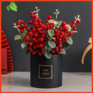 Hoa giả bình hoa cao 20-35cm nhiều mẫu trang trí bàn kệ tủ giá sách