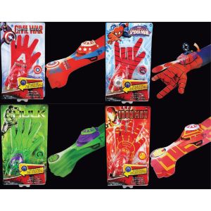 Avengers Infinity Gauntlet Glove Capn Americas Shield Thor Hammer Toy Kids