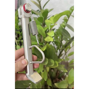 chân chống inox  304 hạ phuộc cho các dòng xe( combo ốc + tán + lò xo)