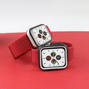 2pcs Silicone Strap+Case For Apple Watch 10 Band 45mm 41mm 44mm 40mm 42mm 38mm Bracelet Nylon Sport Strap For iWatch Series 9 8 7 6 5 4 3 SE2 1 Watchband