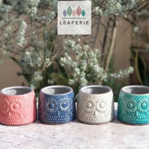 The Leaferie Buho Flowerpot . flowerpots . flower pot . plant pots . planter . planters . Ceramic . Plants
