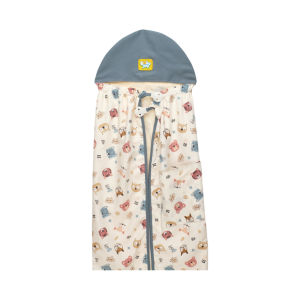 Baby Joy On The Go Blanket 6 in 1 Little Forest Series - BJB5023 warna Indian Red