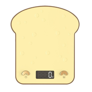 Large LCD Display Digital Wighting Scale Toast Style Kitchen Scale for Easy Reading and Reliable Measurement