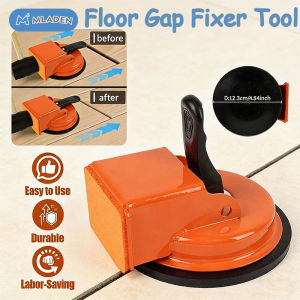 MLADEN Heavy Duty Floor Gap Fixer Tool Plank Grabber with Suction Cup Floor Moving Holder for Wood Tile