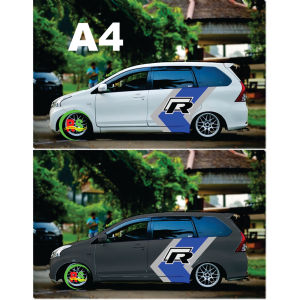cutting stiker avanza jaz yaris ayla agya sigra dll sticker minimalis terkeren