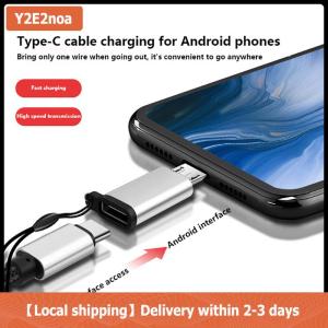 【Local shipping】 USB Type C To Micro USB Adapter Connector For Phone Tablet Micro USB Male To Type C Female Converter For Phone Charging Cable