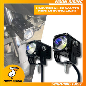 MOTORCYCLE LIGHTINGS UNIVERSAL 20 WATTS MINI DRIVING LIGHT FOR MOTORCYCLE MOONRISING