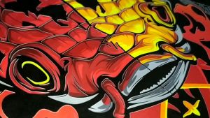 Kaos Snakehead Channa Marulioides Limited Design Original T-shirt
