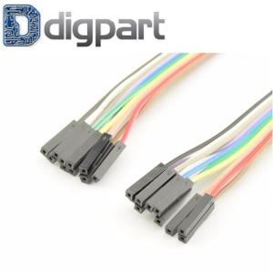 Jumper Cable Kabel Dupont 20cm Isi 10 Female-Female
