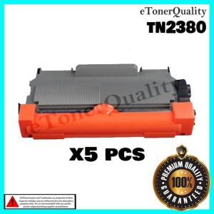 5Pcs Compatible Toner TN-2380 TN2380 TN660 Cartridge  for DCP L2540dw
