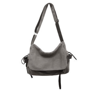 Ayuqi® Canvas Messenger Bag Men Ladies Big Capacity Sling Shoulder Crossbody Bag