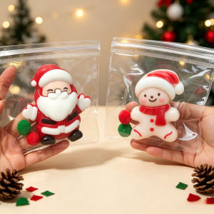 Santa Claus Decompression Toy Christmas Squishy Toys Xmas Tree Reduce Pressure Toy Christmas Gifts