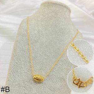 Kalung Lapis Emas Dengan Liontin Untuk Wanita Dewasa Aksesoris Xuping