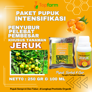 Pupuk Khusus Buah Jeruk / Pupuk Buah Jeruk Super Lebat / Pupuk Buah Jeruk Berbuah Lebat /Pupuk Tanaman Buah Jeruk Setang / Pupuk Booster Tanaman Buah Jeruk